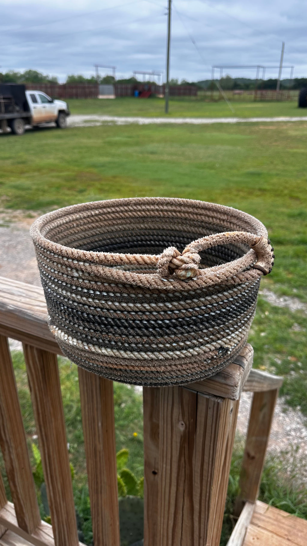 Lariat Rope Basket