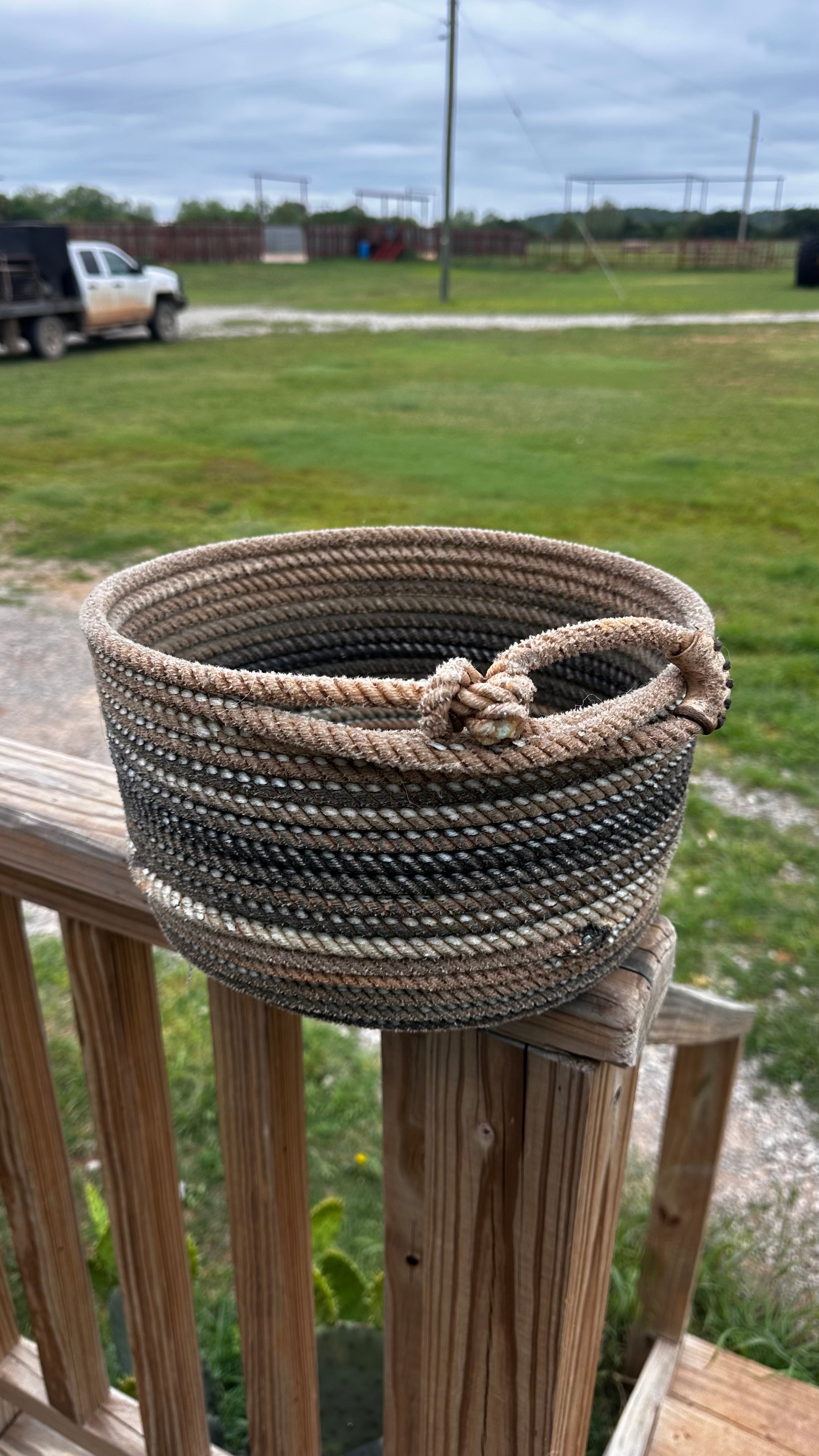 Lariat Rope Basket