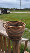 Lariat Rope Basket with Handles